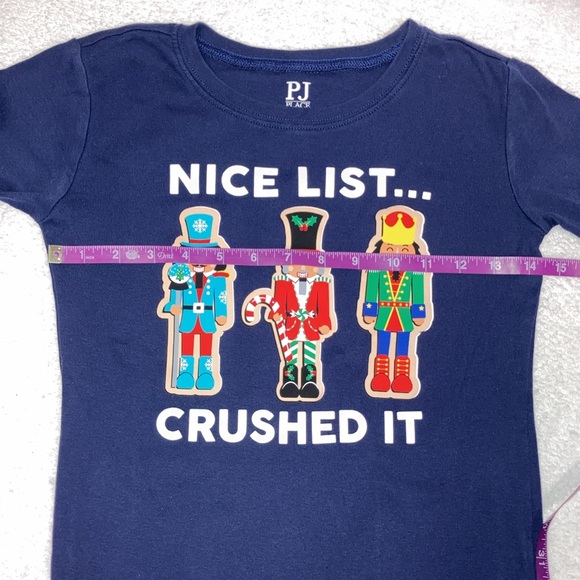 Unisex Kids Nutcracker Snug Fit Cotton Pajamas - Thunder Blue size 16 - Picture 4 of 10